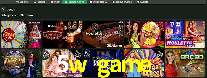 5w game bet